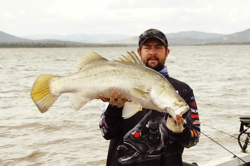 Barra catch at Callide Dam 