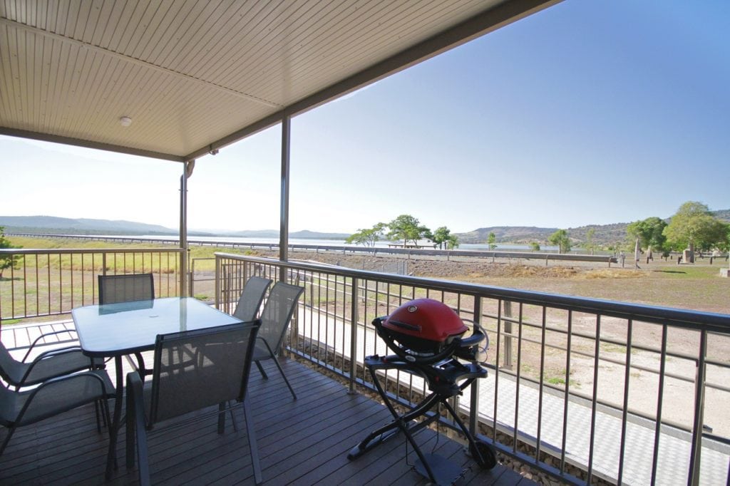 View From Lake Callide Retreat Cabin Verandah